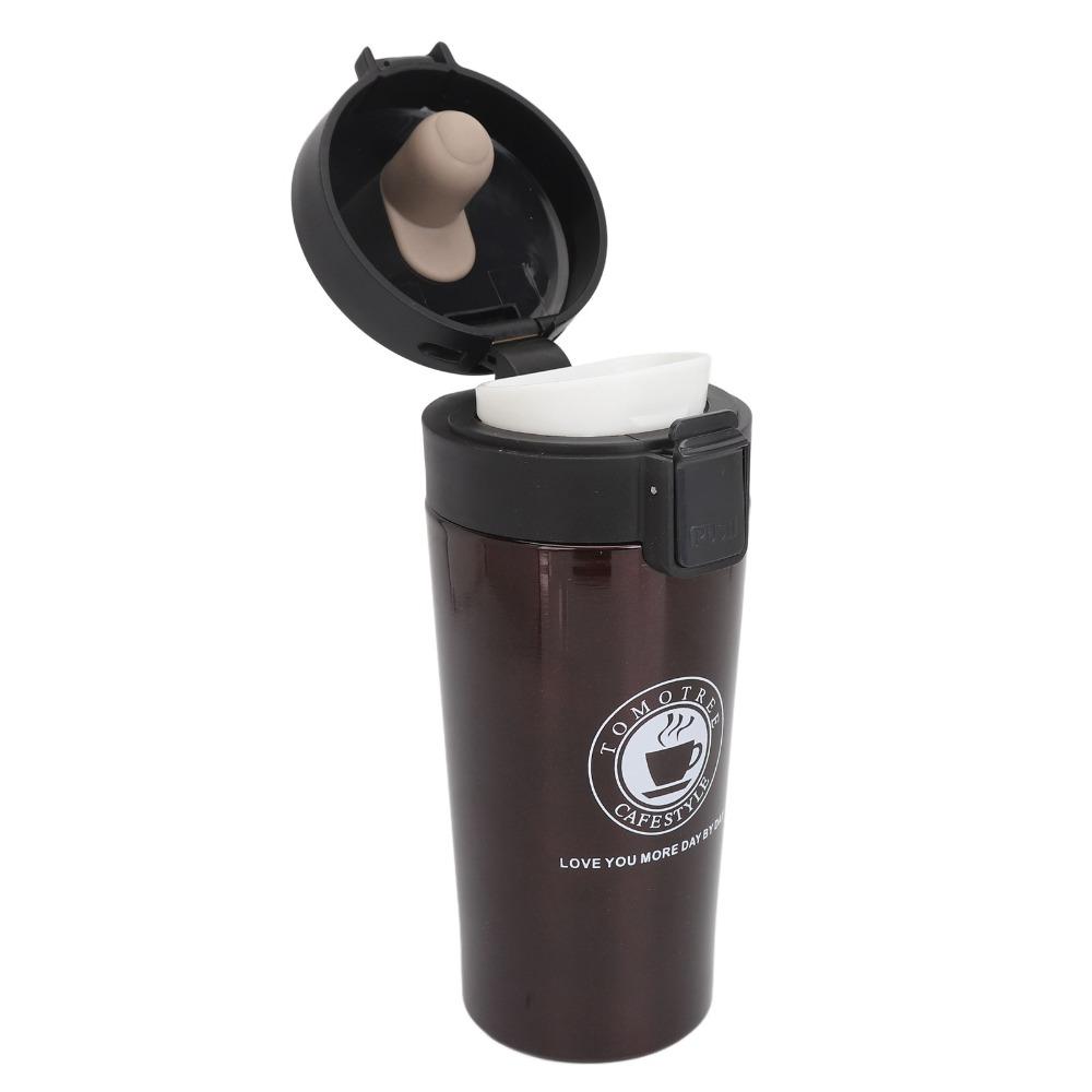 Vacuum-Sealed Stainless Steel Coffee Mug Dual Layers Vacuum Coffee Cup Travel Use