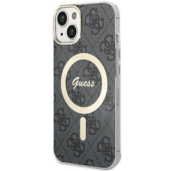 Guess Guhmp15Mh4Stk Iphone 15 Plus/ 14 Plus 6.7 Czarny/Black Hardcase 4G Magsafe