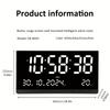 Multifunctional LED Simple Digital Electronic Wall Clock