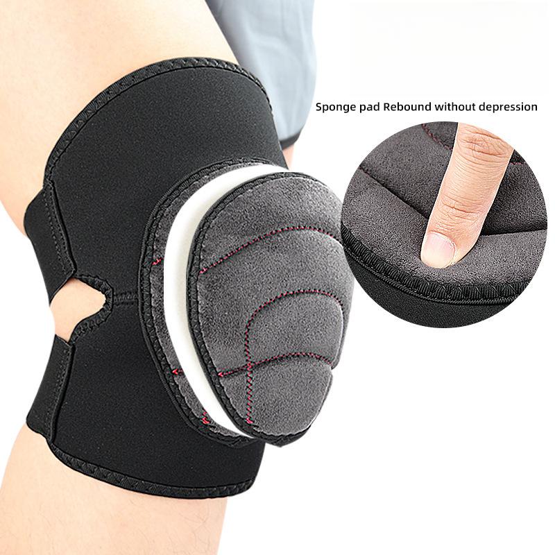 Knee Pads Sports Cover Dance Sponge Knee Pads Adjustable Sports Knee Cover