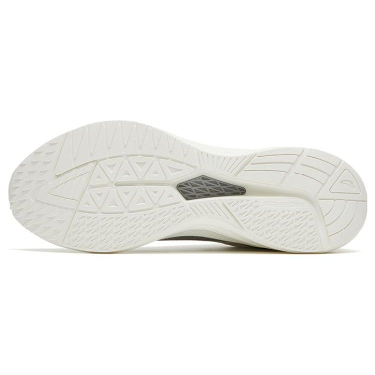 Anta Running Series Asphalt 99 Non-Slip Durable Low-Top Running Shoes Men Sneakers Silver White 912325519-1