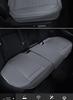 Universal Full Leather Car Seat Cushion Set - Four Seasons Breathable, Three-Piece, Cool and Durable