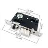 European Style Handle Lock Door Lock Key Kit Combination Aluminum Alloy Retro Lock Family Room Door Hardware Accessories