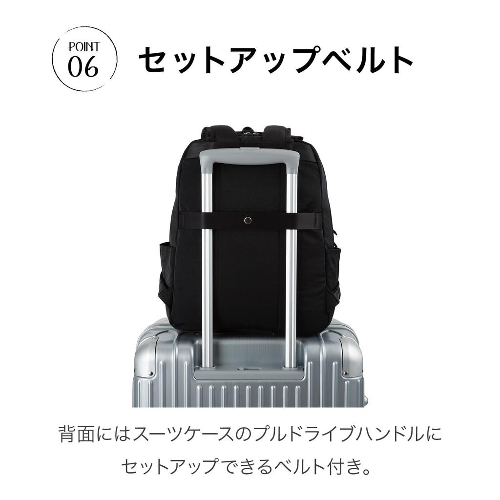 Kanana Project Collection Backpack, A4 Size, Lightweight, ECD-1, 19085, Navy