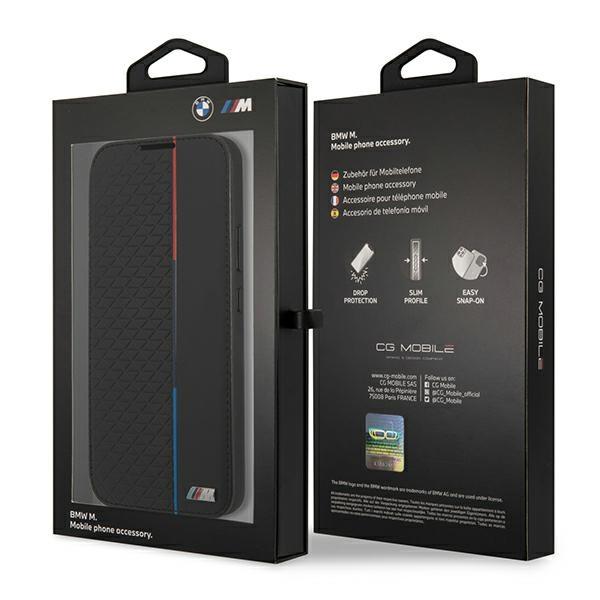 Etui Bmw Bmbks22Mtrtbk S22+ S906Czarny/Black Bookcase M Collection Triangles