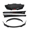 Tesla Model 3 C**T Style Carbon Fiber Body Kit: Front & Rear Lip Splitters.