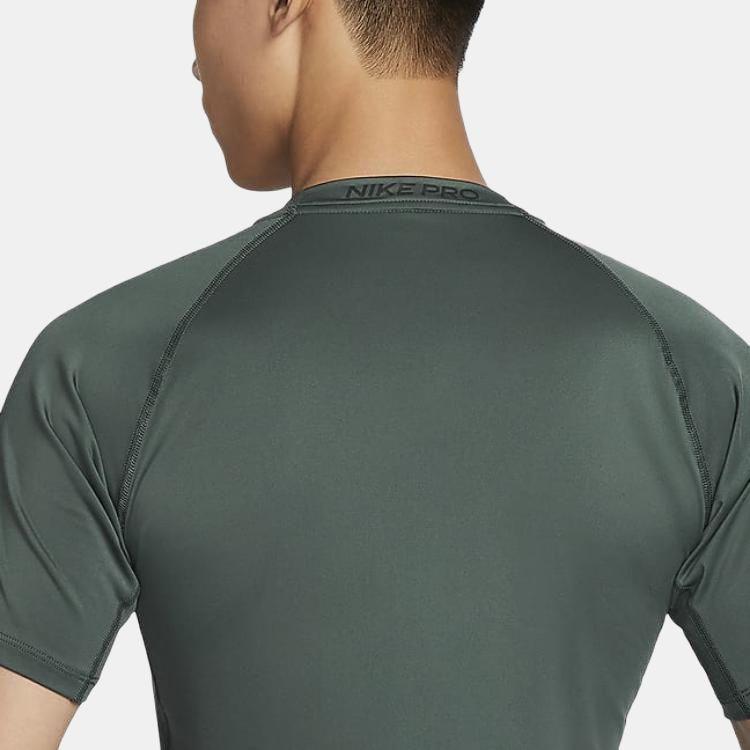 New Nike T Shirt Men's Vintage Green/Black FB7933-338