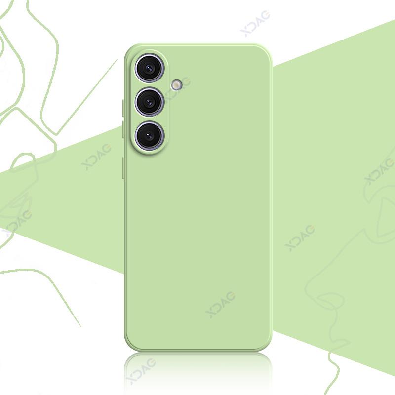 Square Liquid Silicone Phone Cases for Samsung Galaxy S25 Plus Ultra SamsungS25Ultra 360 Soft Protective Cover Anti-fall Armor