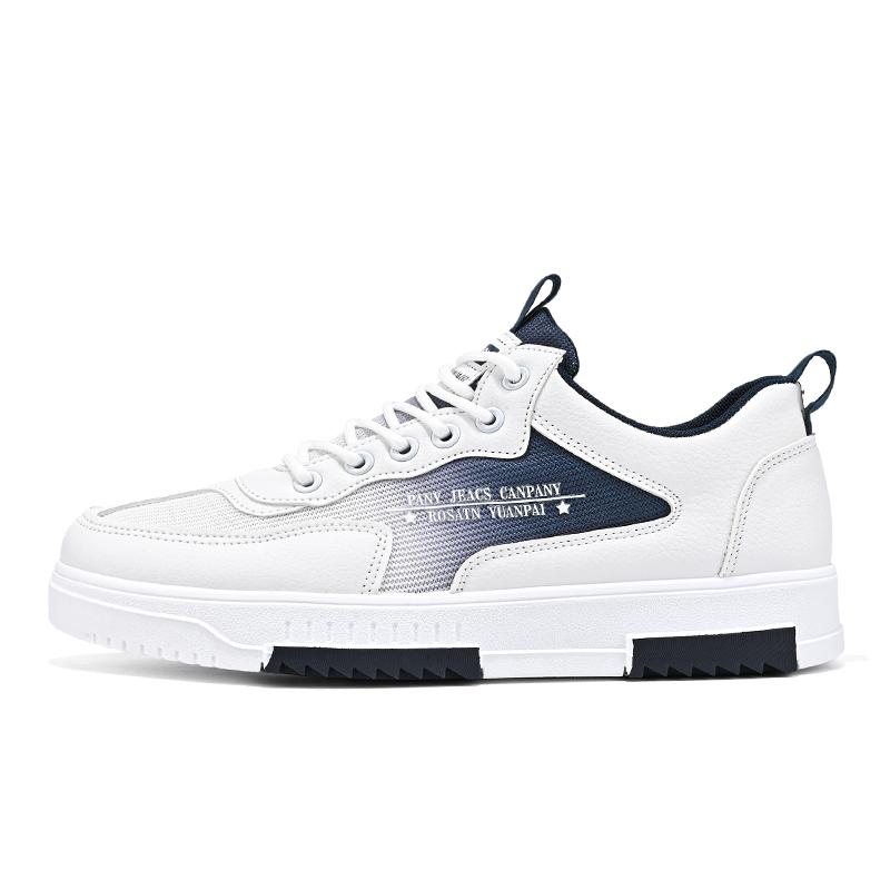 Fashion New Breathable Mesh Sports Shoes Men's Casual Versatile Fashionable Summer 2024 Increased Height Board Shoes Lightweight Rubber
