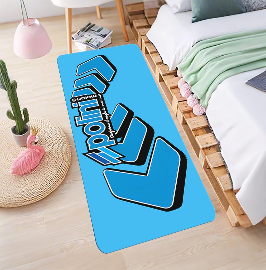 P-Polini Italy Scooter Door Mat Entrance Non-slip Washable Kitchen Carpet Living Room Hallway Rugs Bathroom Bath Door Mats