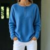 Women's Color Knit Button Front Cardigan Sweater for Casual Daily Wear