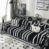 Chenille Sofa Throw Blanket Ins Style Sofa Cover with Tassel Four Season Couch Towel All-all-inclusive Dust Covers Blanekets