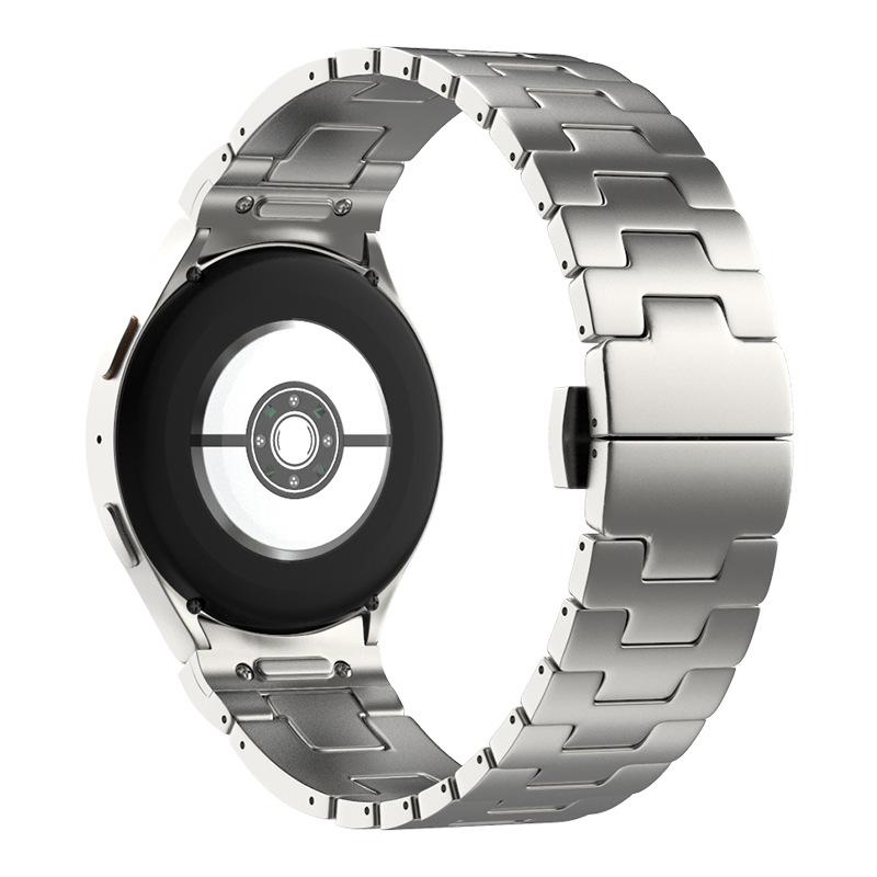 No Gaps Strap For Samsung Galaxy Watch 7 6 5 4 40mm 44mm 6Classic 43/47mm 5Pro 45mm Luxury Stainless Steel Bracelet Band