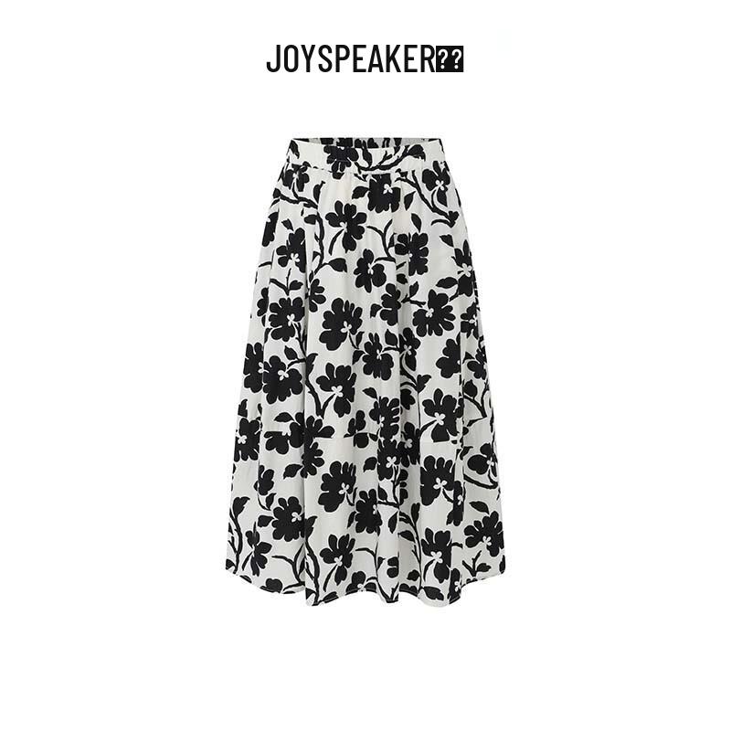 

JOY SPEAKER Women s High-Waist A-Line Midi Skirt S
