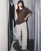 HAVISM Waist Contrast 2-Way Sweatpants(Grey)