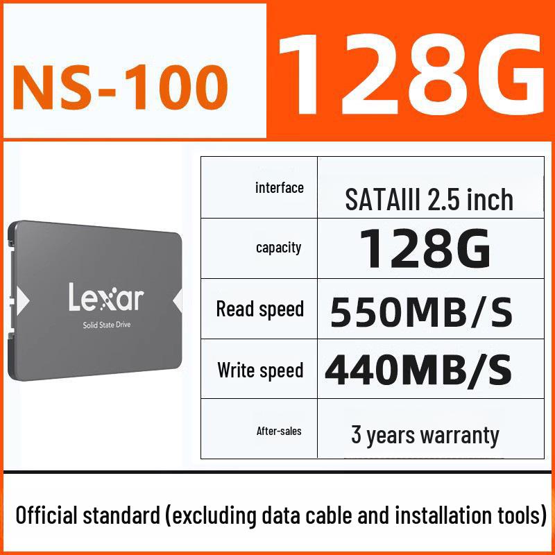 Lexar SSD - 128 ГБ, 512 ГБ, 1 ТБ, 2 ТБ - 2,5-дюймовый SATA3 для компьютеров и ноутбуков 2.5 inch SATA3