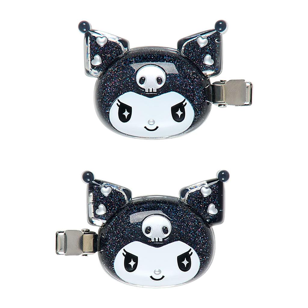 Sanrio Kuromis Spezielle Schlüssel-Bangs-Clips (2er Set) - Nach rechts und nach links blickend, Ab 3 Jahren, Produktnummer: 279731