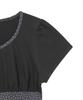 BAUF Star Puffed Slim Fit T-Shirt [Charcoal]