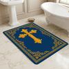 Golden Cross Living Room Nonslip Area Rug Soft Carpet For Bedroom Game Playroom Sofa Office Home Decor Doormat Christmas Gift C926717