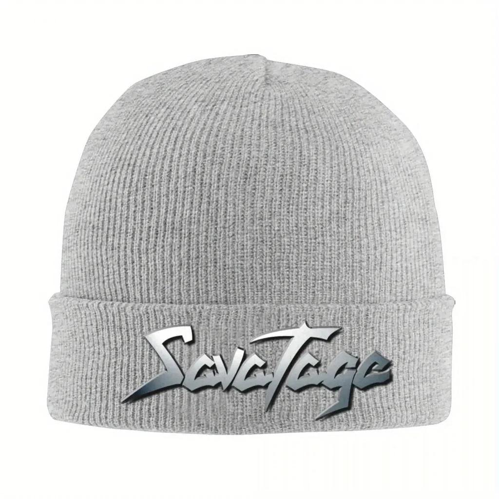 Savatage Band Slouchy Beanie For Unisex Warm Bonnet Knitted Hat