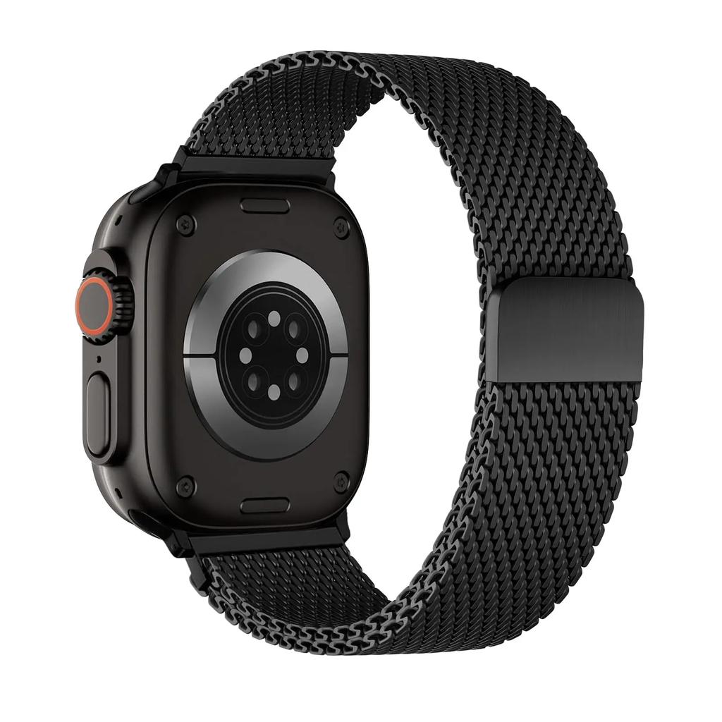 Kovový řemínek pro Apple Watch Ultra 3 pásek 49mm 46mm 44mm 45mm 42mm 41mm 40mm 38mm Milánský smyčkový pásek Náramek correas iWatch Řada 11 10 9 8 7 6 5