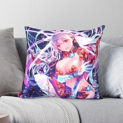 Fate Grand Order Kama Mara Pillowcase Polyester Linen Velvet Pattern Zip Decor Pillow Case Home Cushion Case