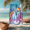 Rainbow Dash Fashion Beach Towel: Ideal for Summer Adventures Soft, absorbent and quick drying suitable for swimming and bathing