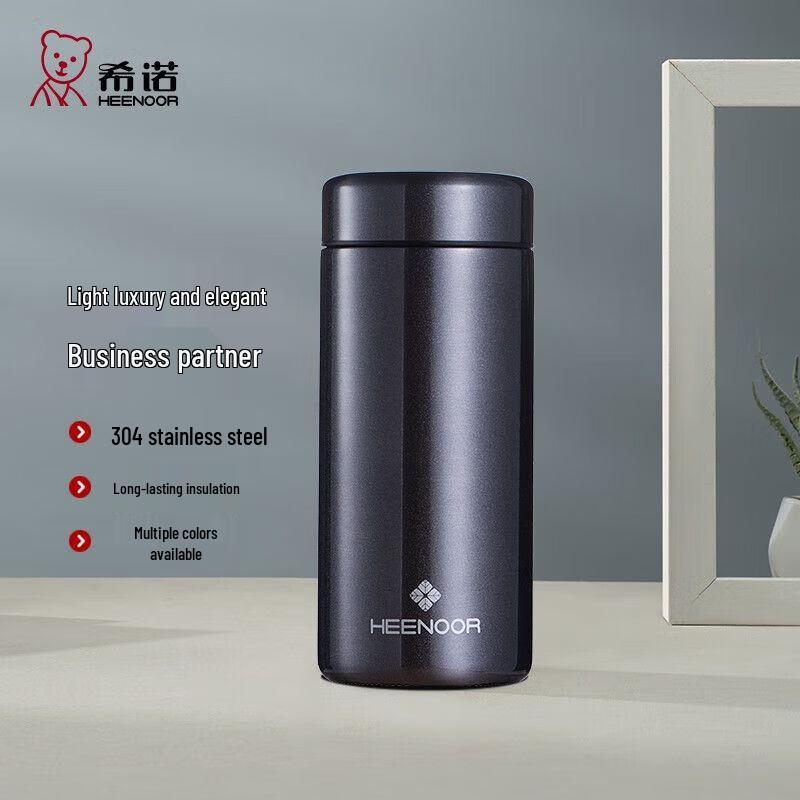 Heenoor 304 Stainless Steel Thermal Mug with Tea Filter