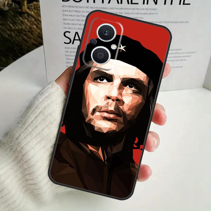 Che Guevara Phone Case For OPPO Reno 8T 14F 13 F 12 11 10 14 Pro 7 8 Lite OPPO Find X8 X6 X5 X9 Pro Cover