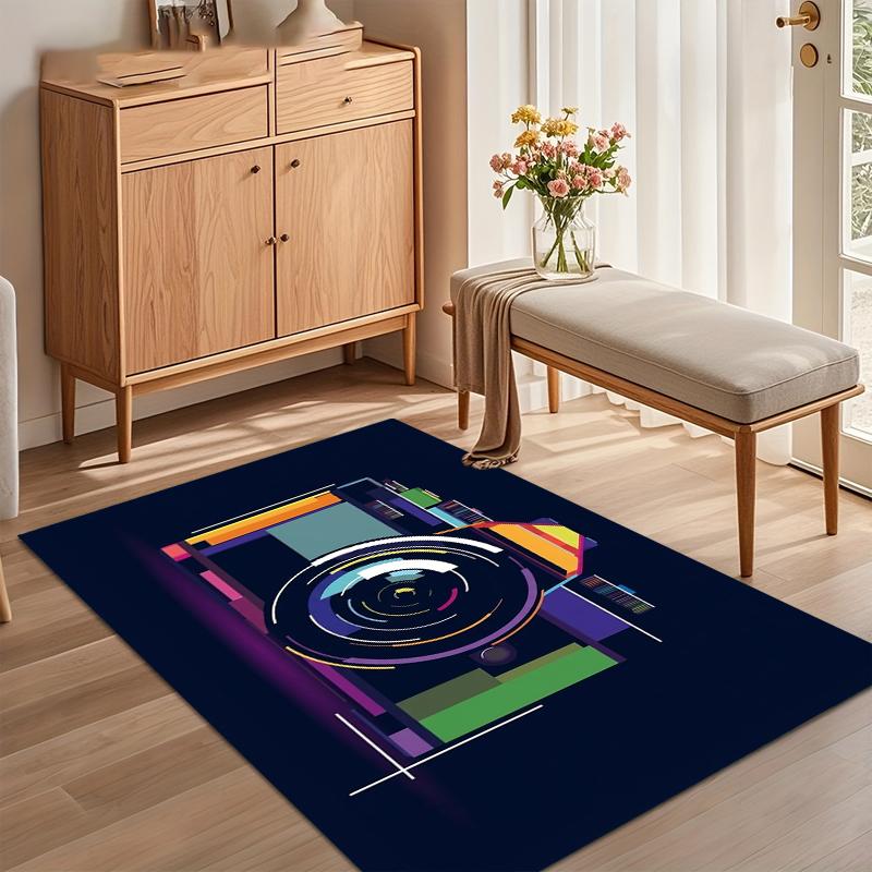 

Music Notes Piano Area Rug Washable Carpet for Bedroom Living Room Kitchen Entrance Non Slip Carpets kitchen mat outdoor rug 40X60cm