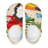 Men Women Cartoon Printed EVA Clogs Flexible Lightweight Slip On Casual Shoes Flexible Soft Sole Summer Sandals Easy Daily Wear