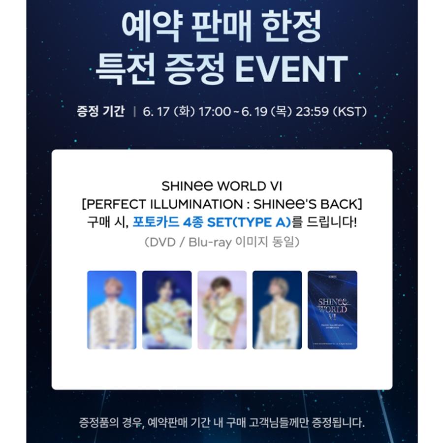[Vorbestellung]  SHINee - WORLD VI [PERFECT ILLUMINATION] DVD (Online-Vorteil)
