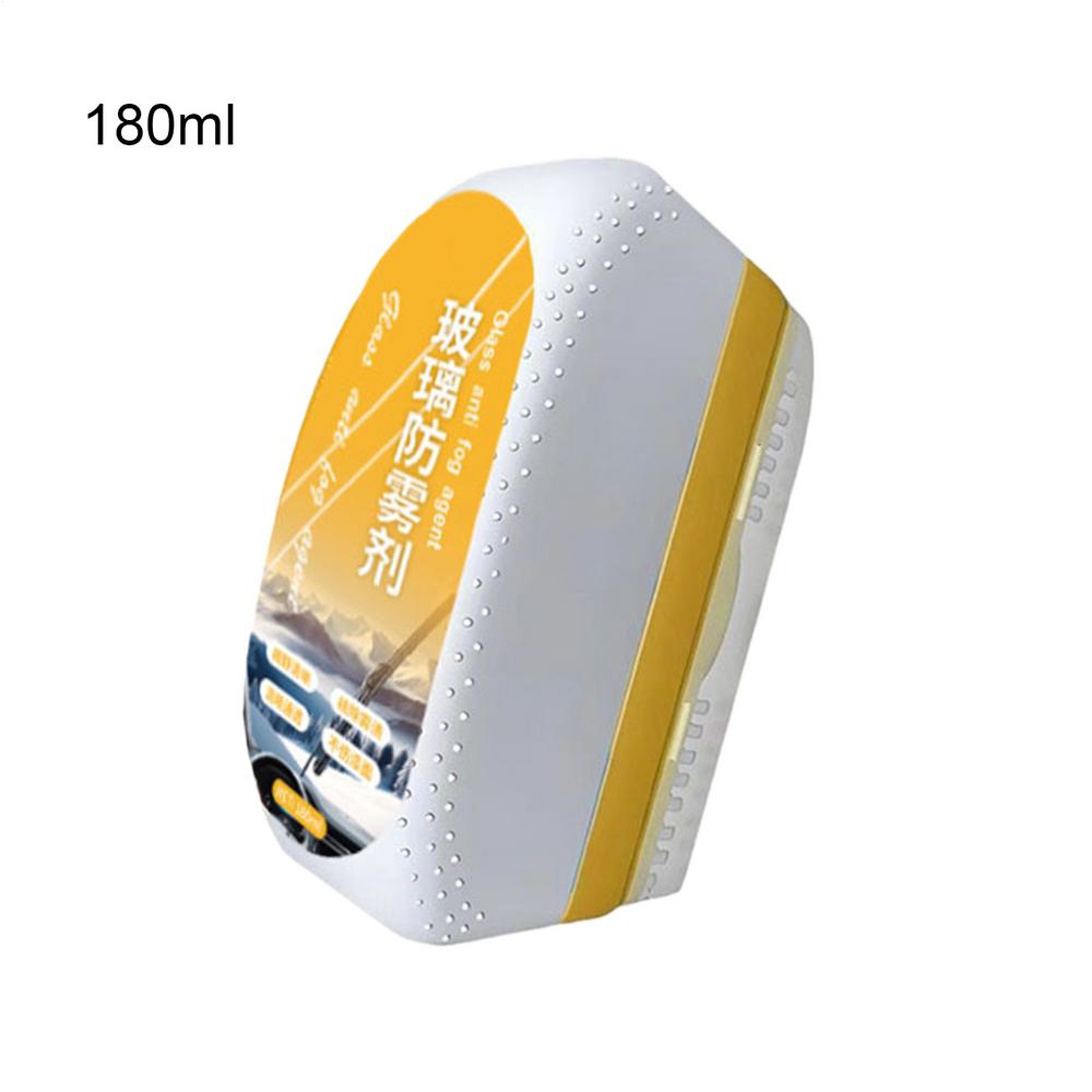 

Car Windshield Cleaner Glass Water Repellent Anti Rain Fog Coating Agent Auto Glass Oil Film Remover 180ml Anti Fog Brush