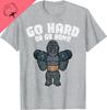 cotton Sport Top Gym Go Hard or Home Workout Motivation Fitness Unisex TShirt Graphic Vintage Classic Funny Short Sleeve Tee