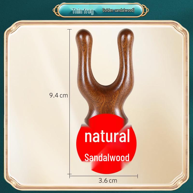 Sandalwood Meridian Massage Comb for Scalp Therapy