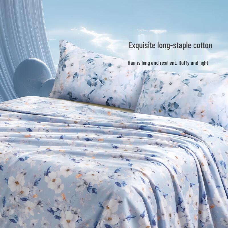 Летнее антибактериальное одеяло FUANNA из шелка-тусса Double Quilt (203x229cm)