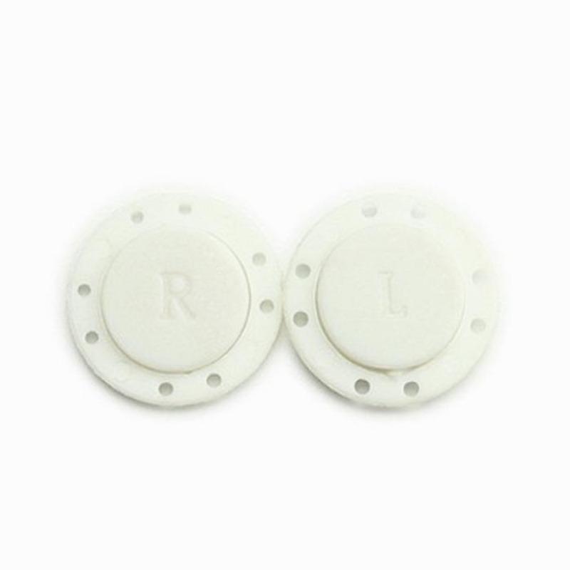 

Пара магнитных кнопок Швейные принадлежности Магнитная одежда Невидимые магнитные кнопки Металлические кнопки Ручная работа DIY Украшения для одежды 2.2cm белый