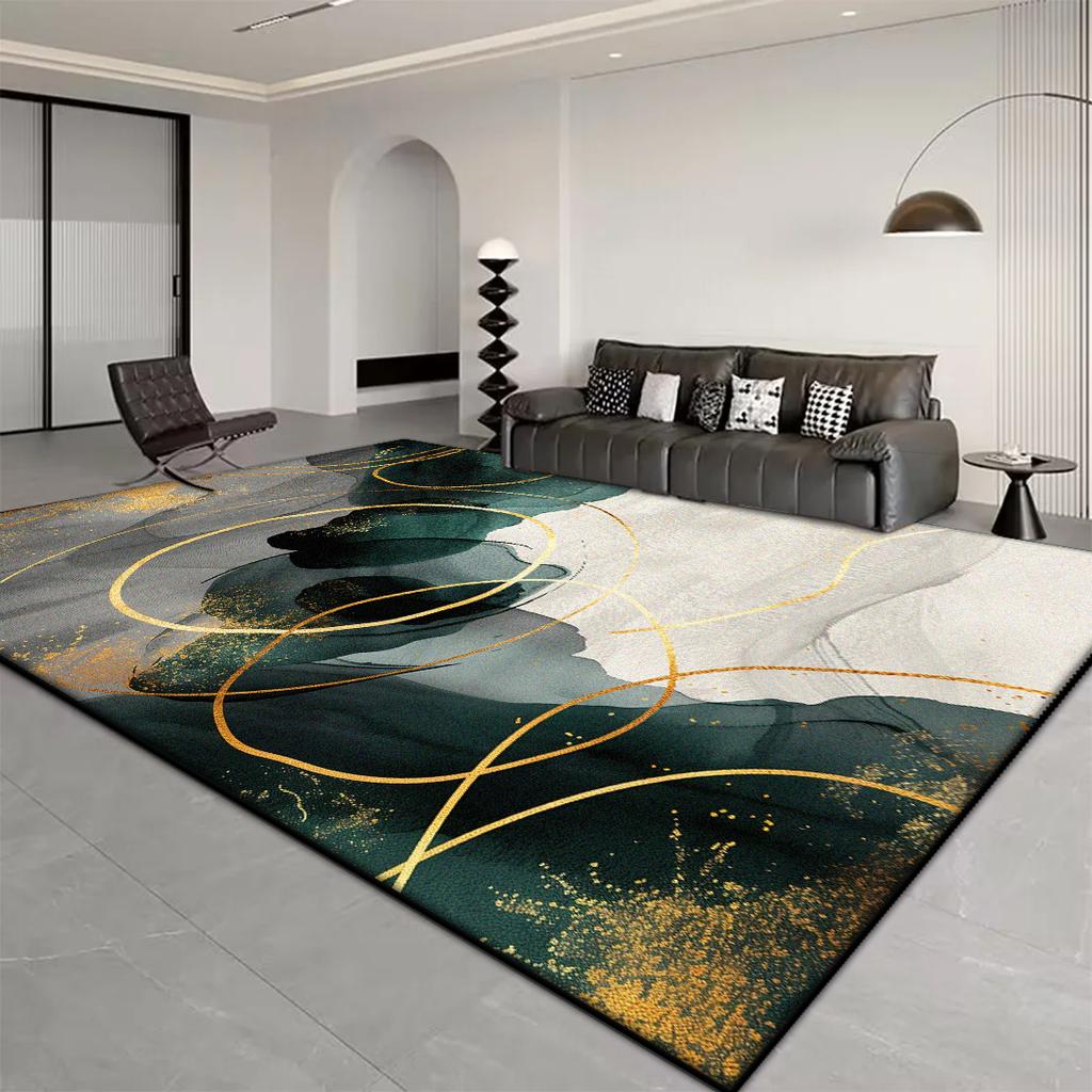 Modern Large Carpets for Living Room Decoration Home Geometry Rug Non-slip Bedroom Lounge Rugs Washable Sofa Coffee Tables Mat