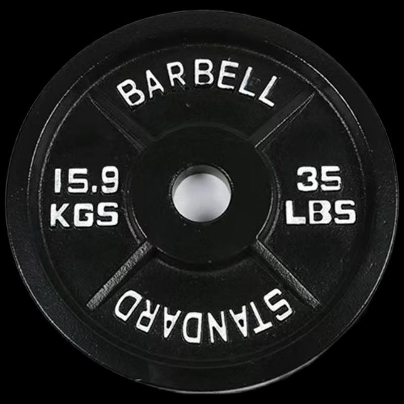 Junshi Cast Iron Olympic Barbell Weight Plate