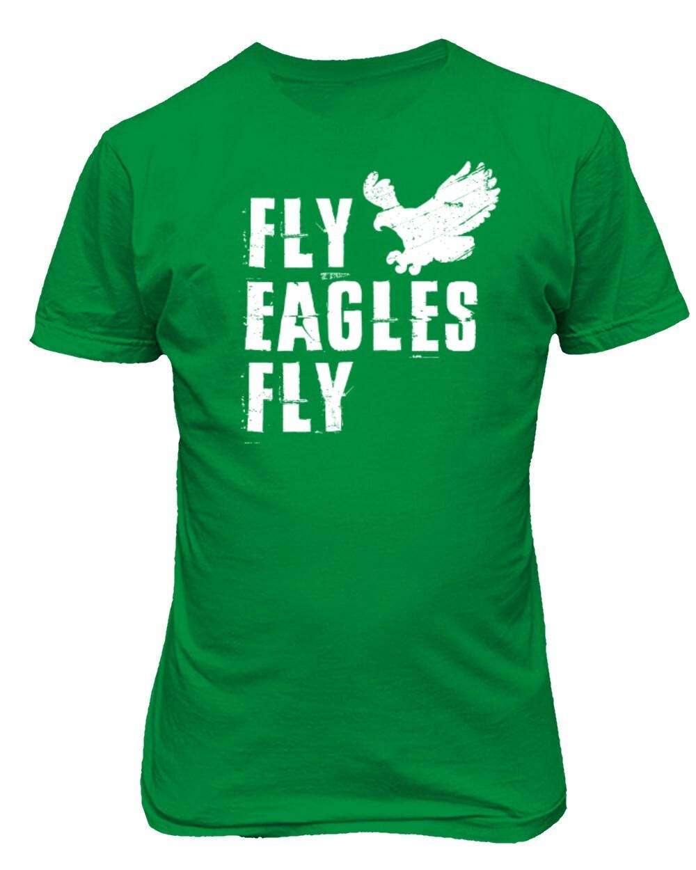 Fly Eagles Fly Football Philly Playoff Final Unisex T-shirt L