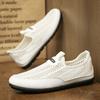 Breathable Hollow Out Casual Walking Driving Shoes Lazy Shoes Chaussure Hombre Summer Men Shoes Slip-on Loafers Casual Shoes