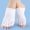 1 Pair Half Palm Gel Five-toe Socks Women Invisible Non-Slip