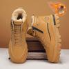 Herbst Winter Plüsch Dick Warm Herren Baumwollschuhe Trendy Outdoor High Top Herren Schneestiefel