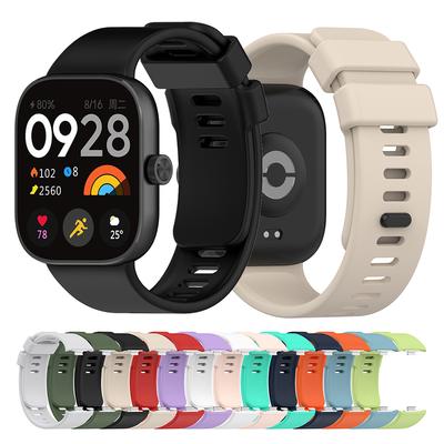 Watchband Silicone Watchband Strap For Redmi Watch 4 Bracelet Wristband Smart Watch Band