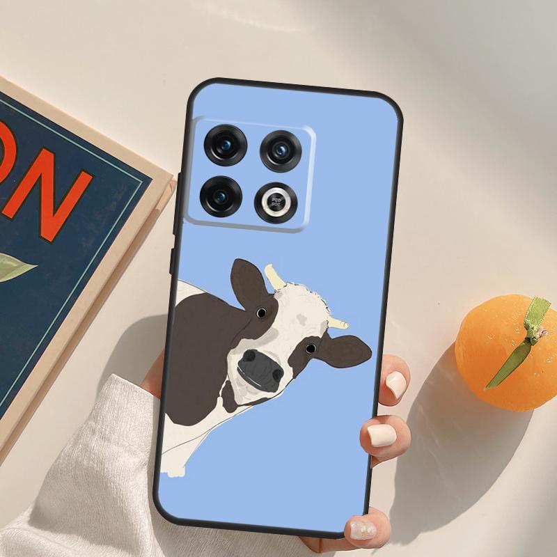 Cute Highland Cow Case For OnePlus 13T 10T 10R 12R 13R 15 13 12 11 10 9 Pro Nord CE 5 2 3 4 Lite N20 N30 Cover