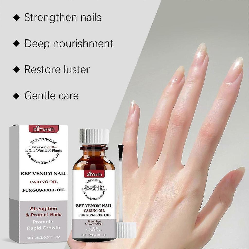 Nail Care Essence, Clean and Nutritious, Strengthen Nails, Repair & Promote Growth ,15ml