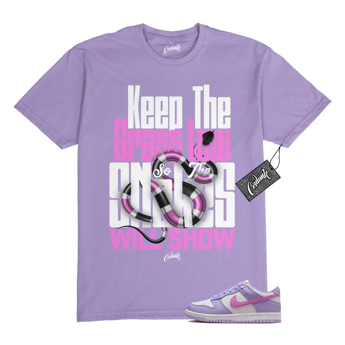 

Dunk Lilac Bloom Pink Beyond Hydrangeas Lavender White T Shirt to Match GRASS 2XL