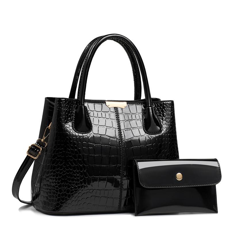 Crocodile Versatile Print Single Shoulder Handbag Featuring Chic Style And Ample Storage Space