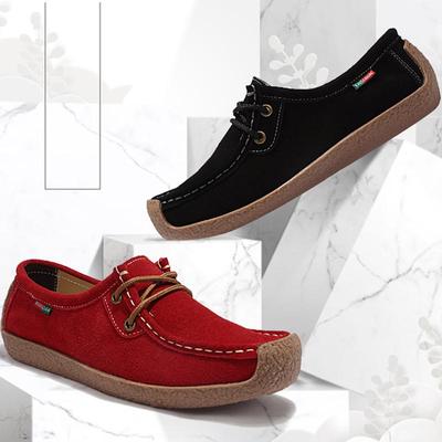 35-42 Women's Loafers Casual Size Flat Bottom Anti-fleece Moccasins Womens