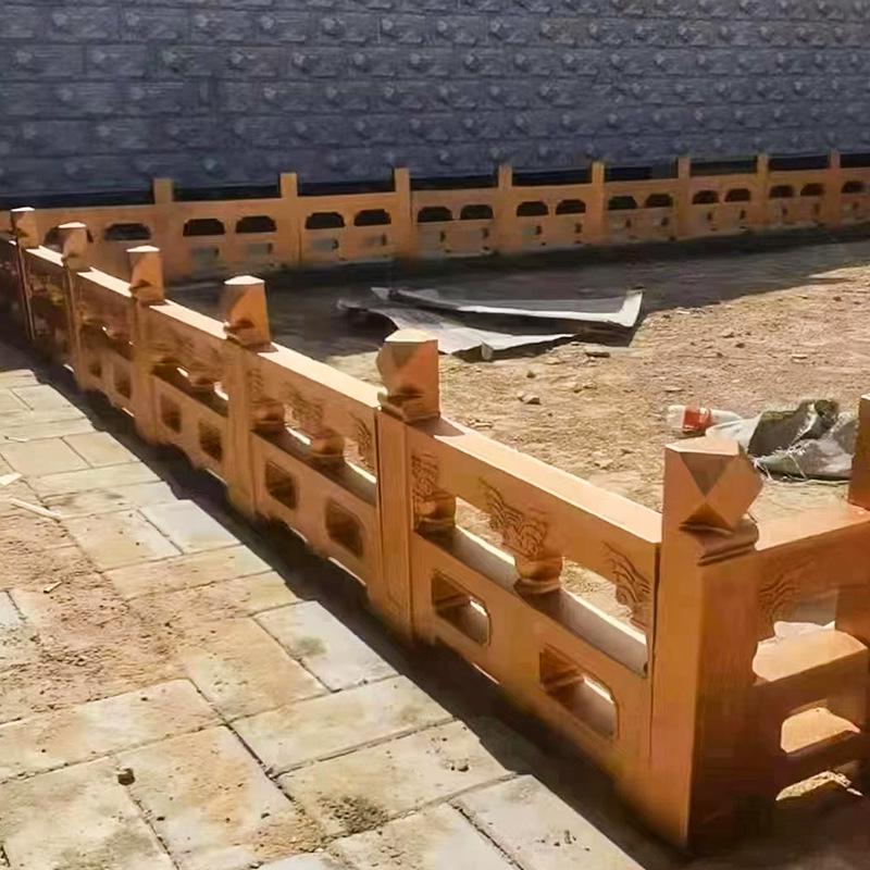 Antique C-Shaped Concrete Flower Tile Mold for Garden Lawn and Fence